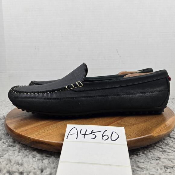 Allen Edmonds Mens 11.5D Interstate 90 Black Leather Casual Driving Moc Loafer main image 5